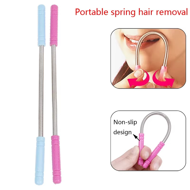 1 pièces Ushape épilateur Epistick dispositif d'épilation du visage Micro ressort épicare