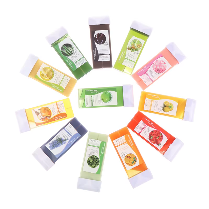 Cartouche dépilatoire pour bikini, 100g, avec rouleau, crème chaude, réchauffeur