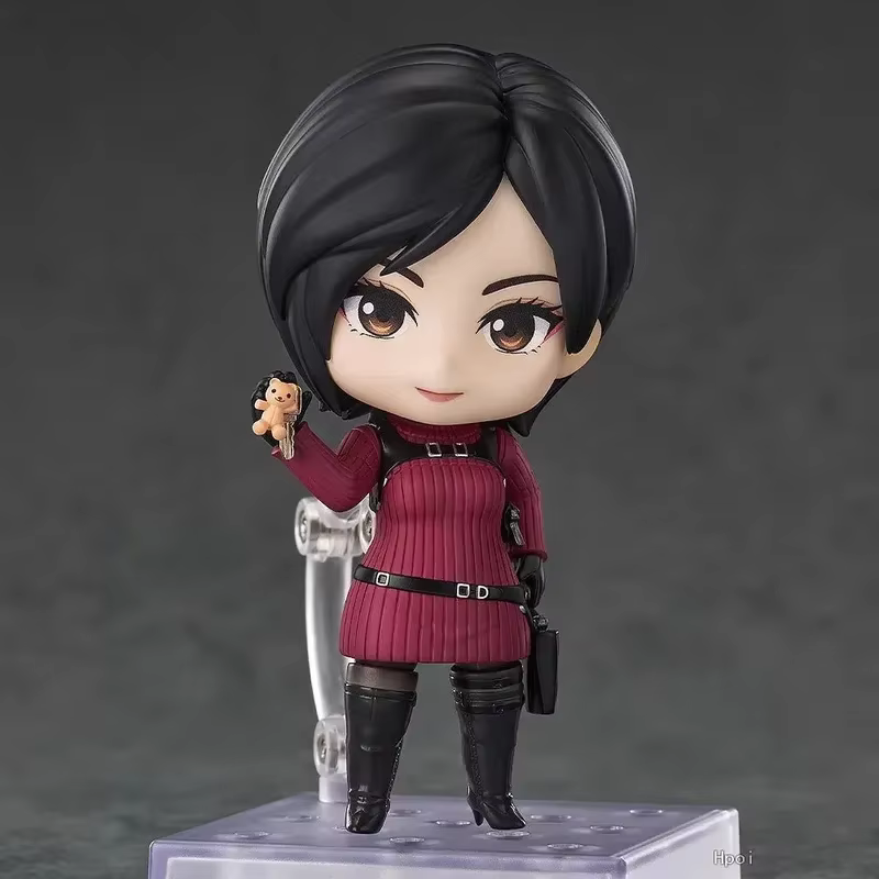 Ensemble de figurines Nendoroid Resident Evil Ada Wong Leon S. Kennedy # 2761 # 2337 jouets anime à visages interchangeables et articulations mobiles, cadeaux pour les fans