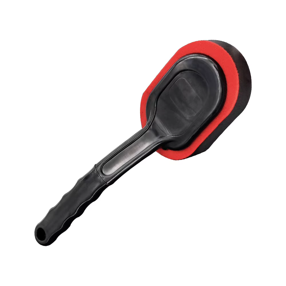 Éponge de polissage de roue de pneu de voiture amovible, brosse de nettoyage de lavage, brosse à Long manche, cire de polissage, lingette de lavage, soins de peinture