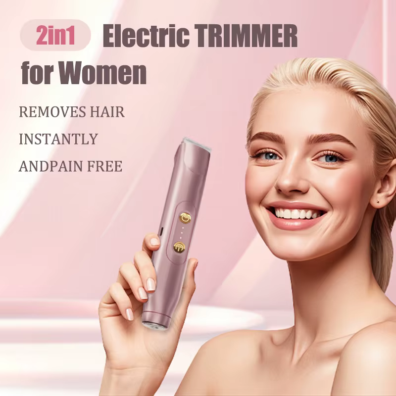 Rasoir électrique 2 en 1 spécialisé pour femmes