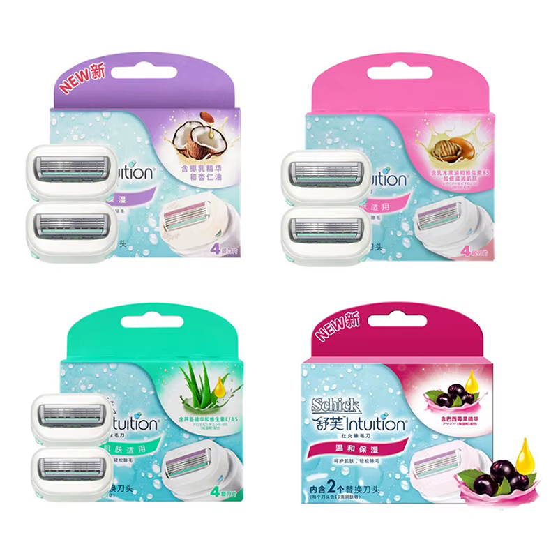 Schick – lames sécurisées pour le rasage des cheveux des femmes