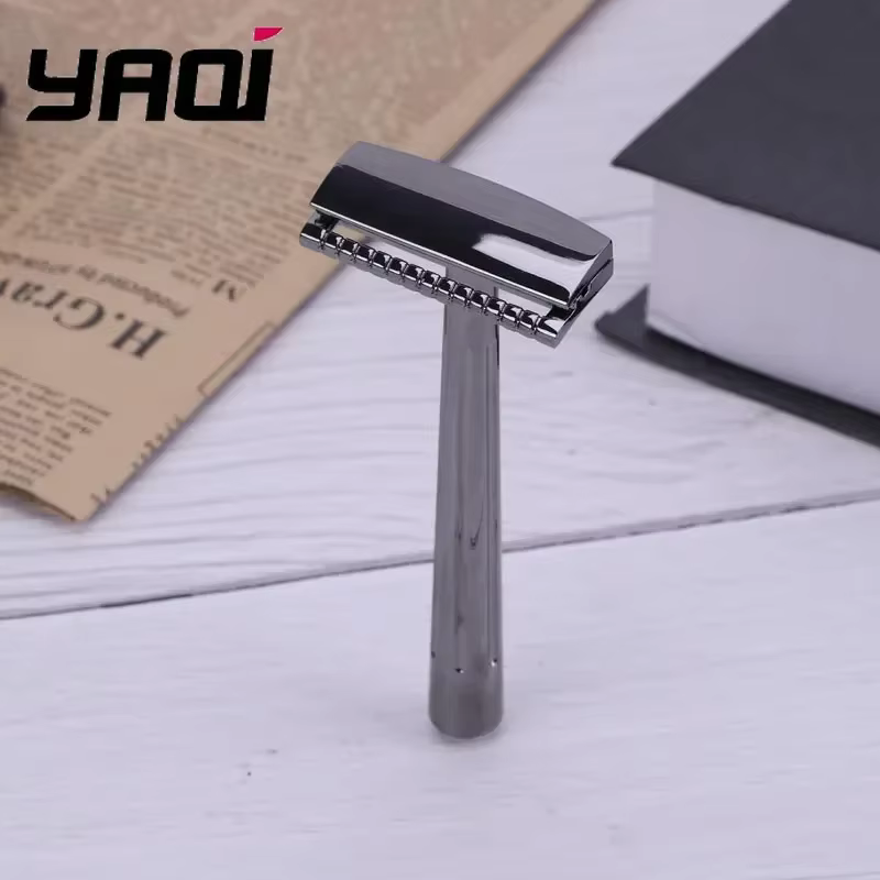 YAQI rasoir à barbe SE Katana Globe Trotter rasoir de sécurité à bord unique pour hommes objets de collection cadeau d'anniversaire