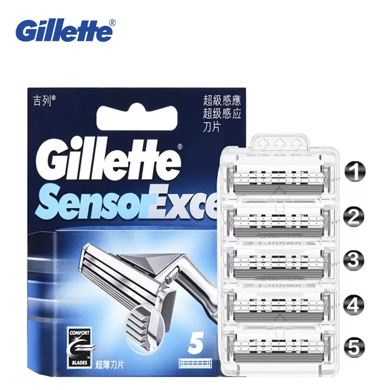 Nouveau capteur Gillette Excel lames de rasoir pour hommes lame