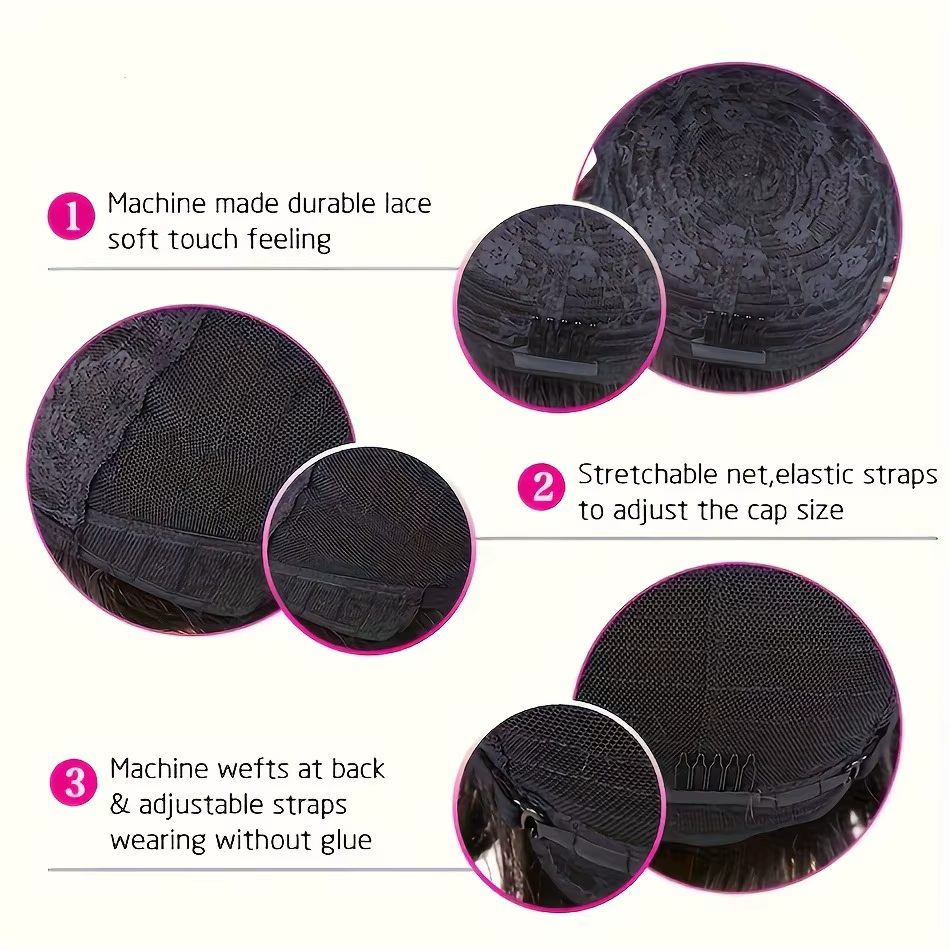 Perruques afro courtes bouclées pour femmes, afro crépues bouclées, entièrement fabriquées à la machine, volumineuses et rebondissantes, densité 180%, noir naturel
