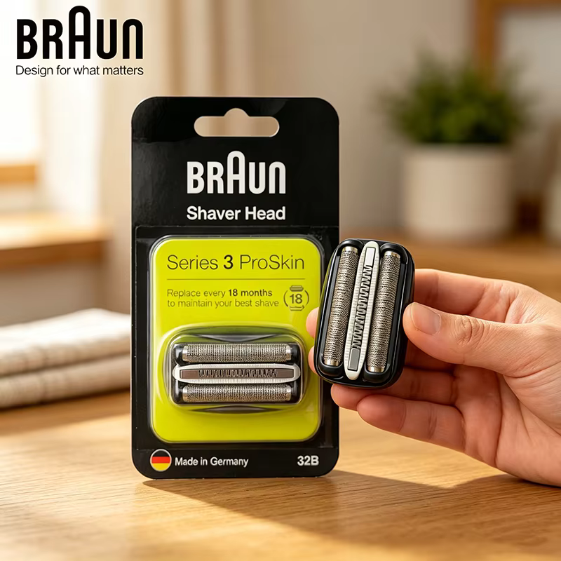 Tête de rasoir de rechange authentique Braun 32B