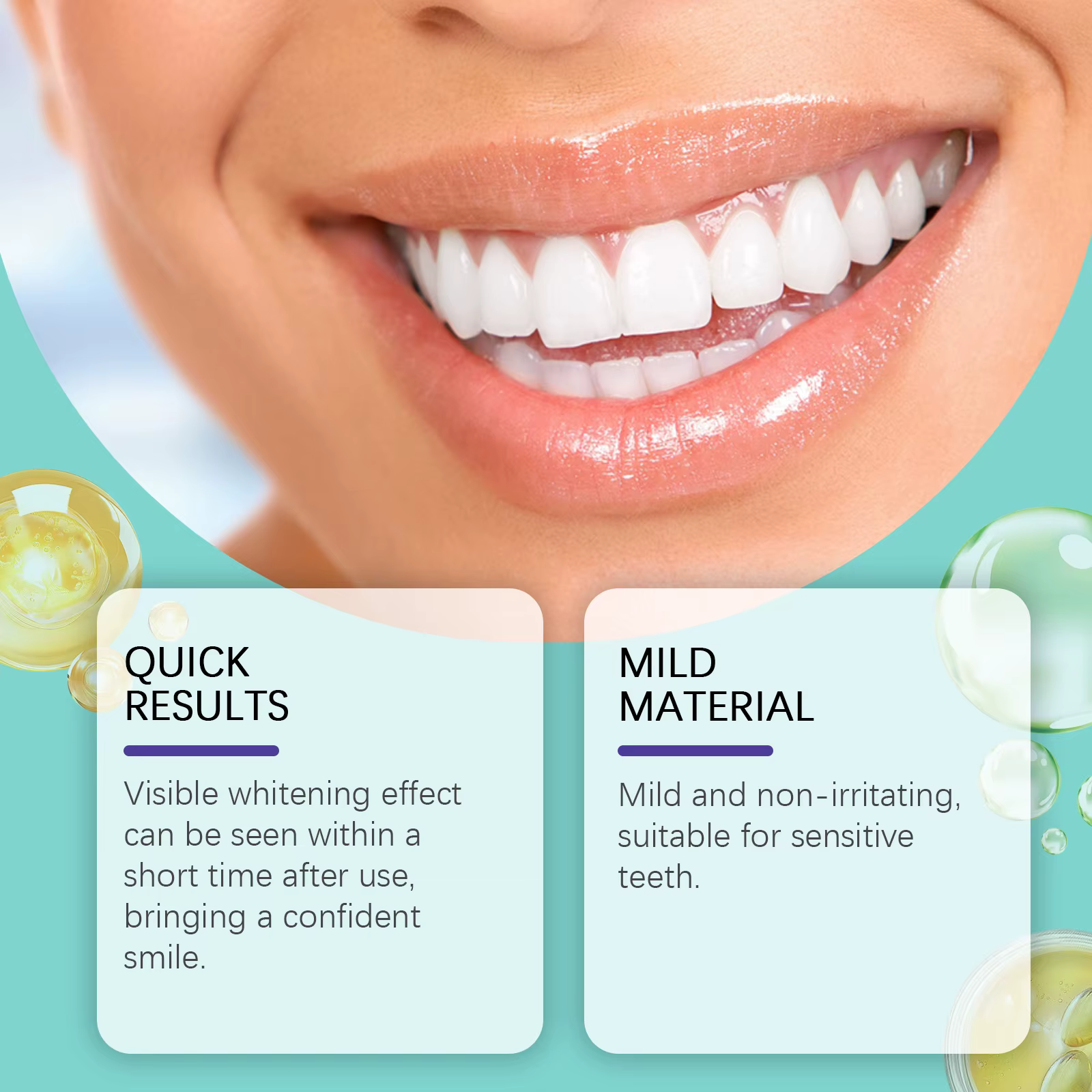 Bandes de blanchiment des dents