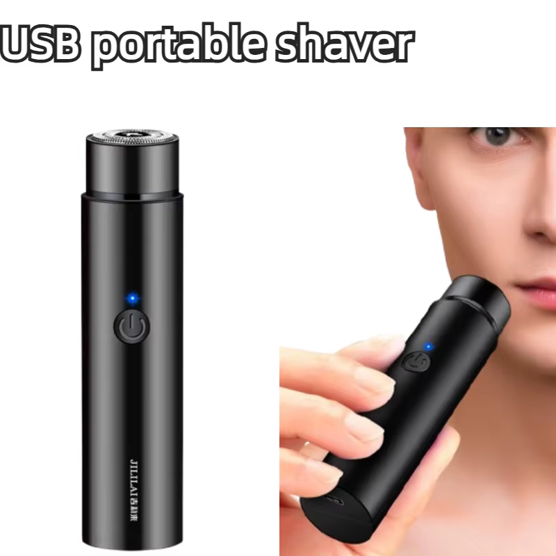 Rasoir électrique portable avec chargement USB pour homme