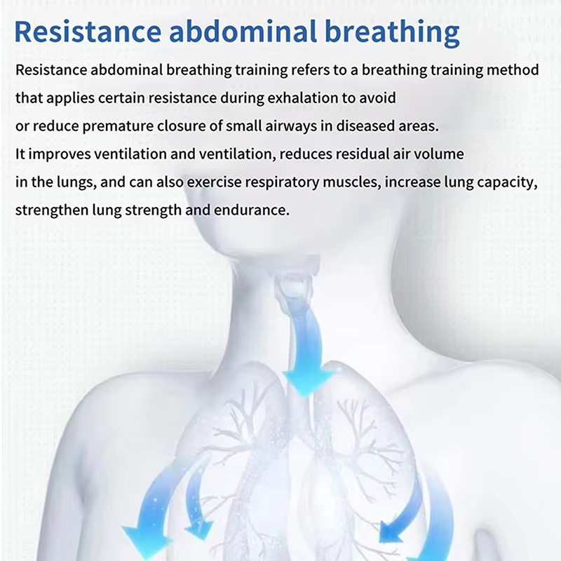 Entraîneur respiratoire respirateur pulmonaire équipement de Fitness Silicone respiratoire entraînement à haute Altitude outil d'exercice expiratoire en plein air