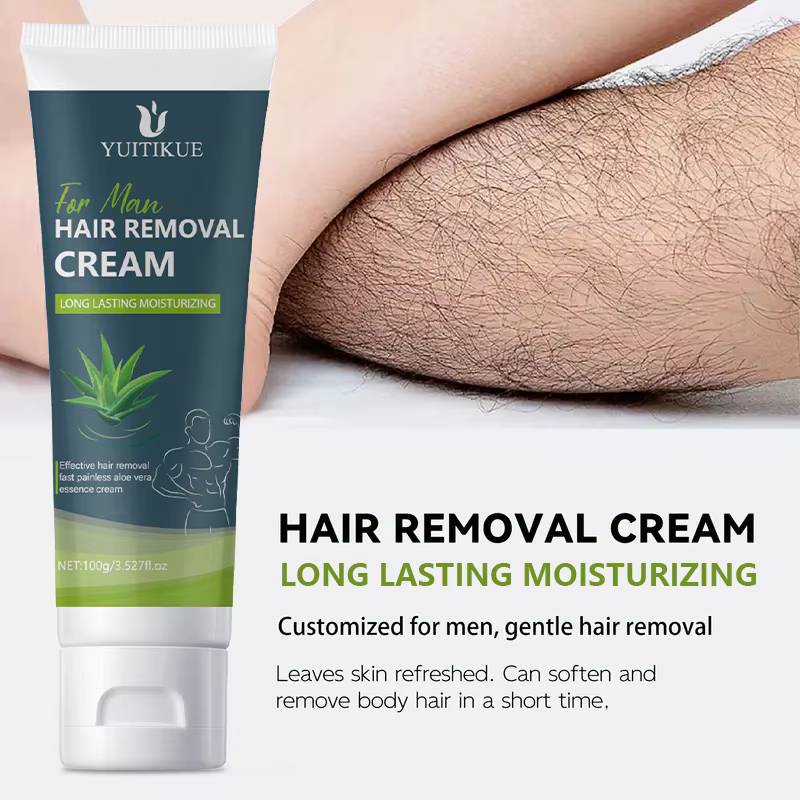 Crème dépilatoire pour hommes 100g – Douce pour peaux sensibles