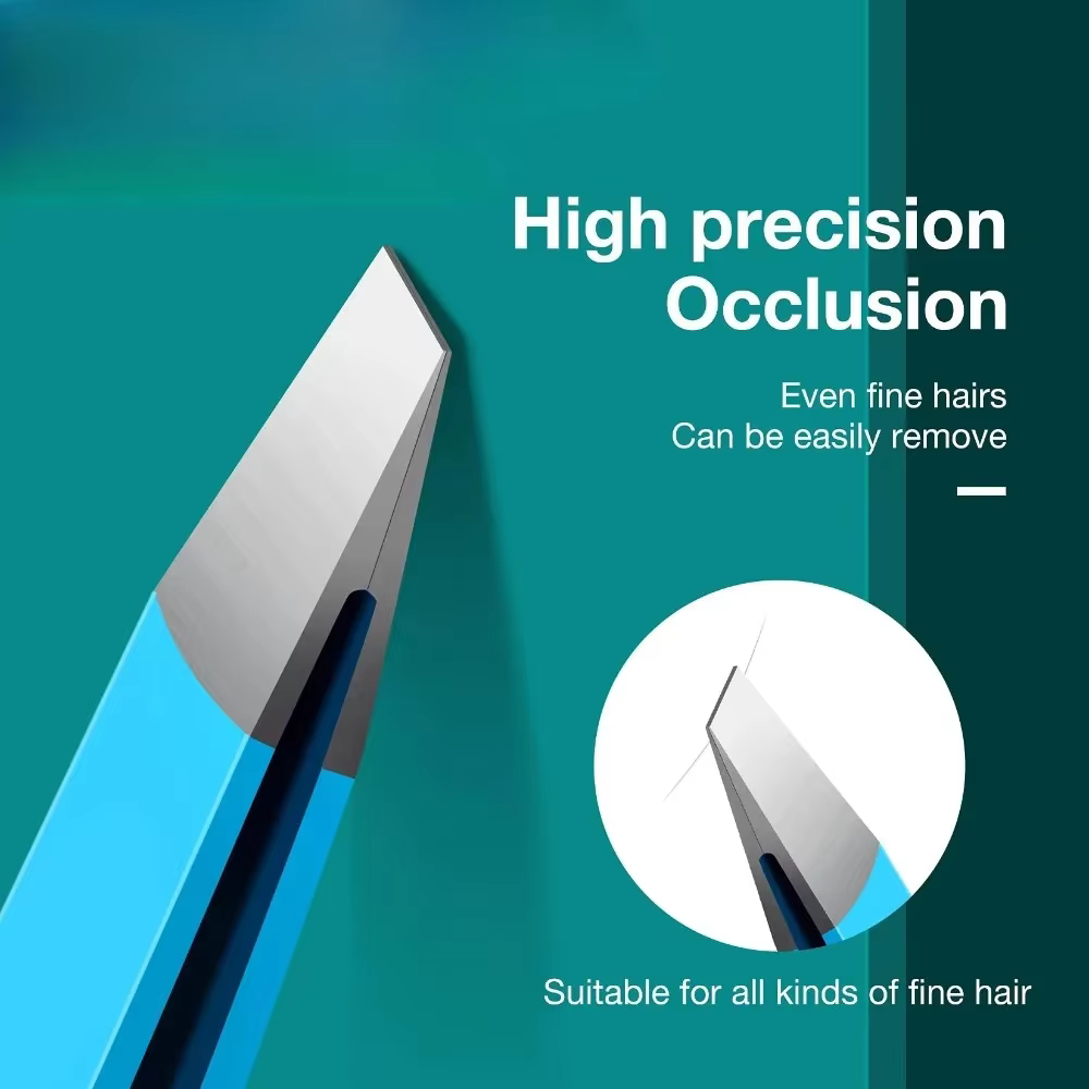 Pince à sourcils colorée de haute qualité