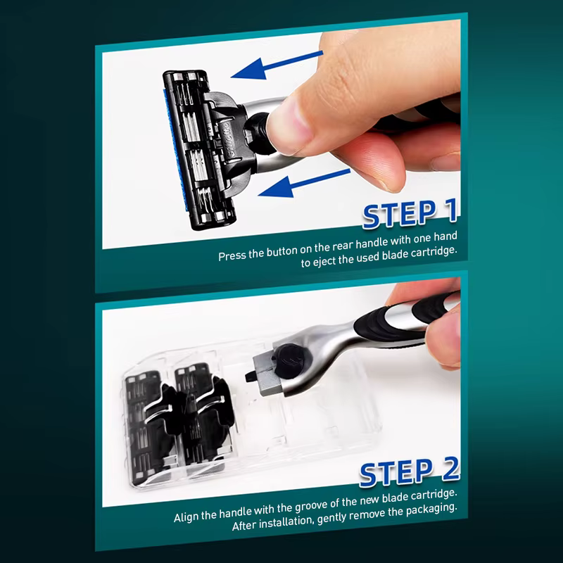 Lames de rasoir Gillette Mach 3 Refilis Classic Lame à 3 couches Remplacement