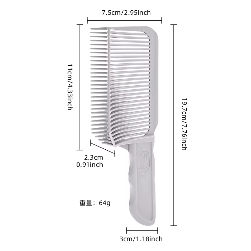 Peignes de coupe de cheveux professionnels pour barbier