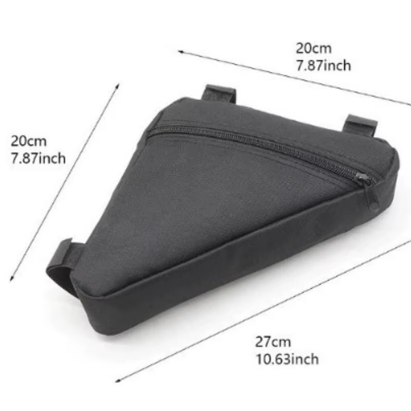 Sac de cadre de vélo triangulaire de haute qualité, 1 pièce, pour une organisation facile et un accès rapide aux équipements