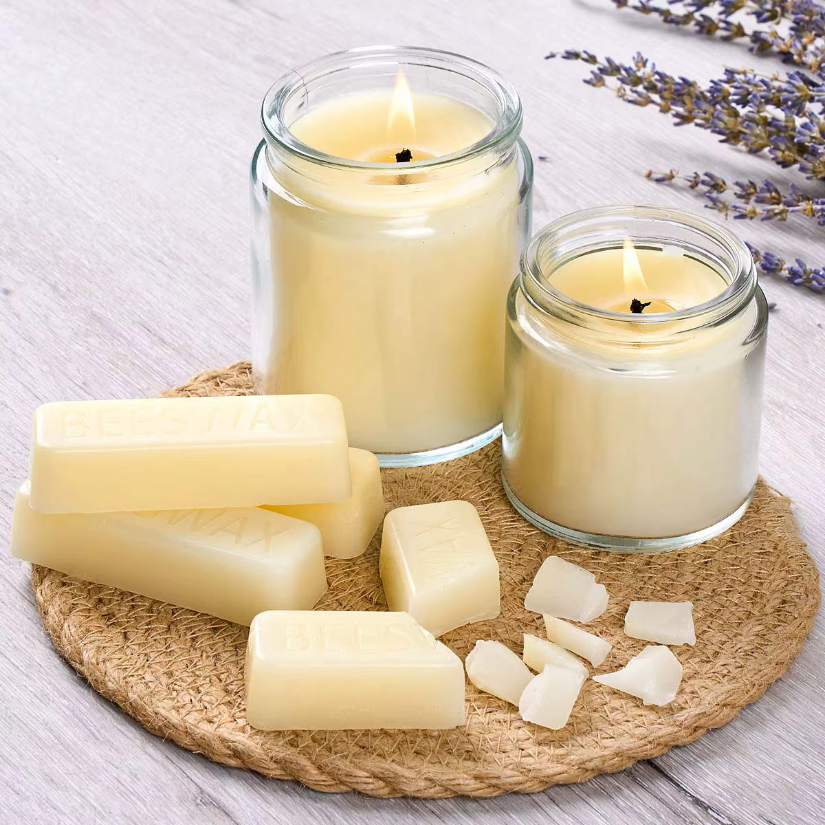 Blocs de cire d'abeille pure jaune et blanche, matériau de cirage de haute qualité pour la fabrication artisanale de bougies d'aromathérapie, 1 pièce/5 pièces