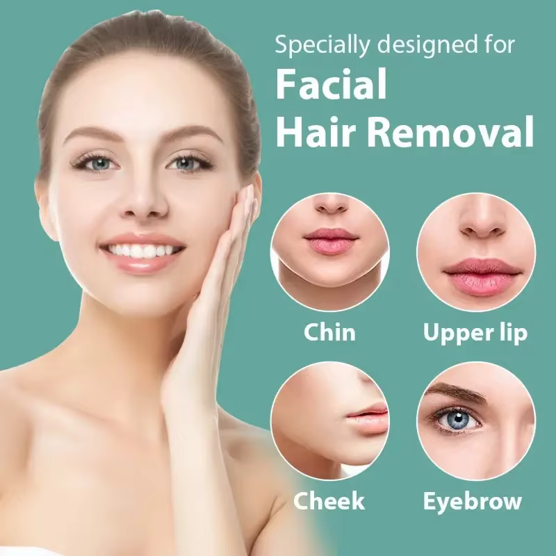 Bandes de cire pour le visage