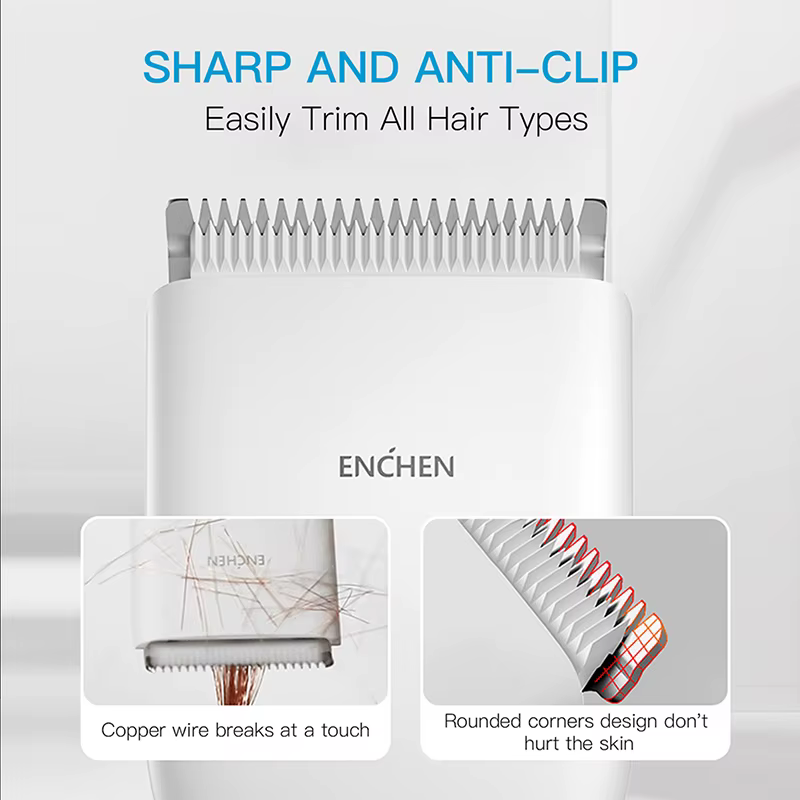 ENCHEN Boost-Tondeuse à Cheveux Électrique Professionnelle Sans Fil