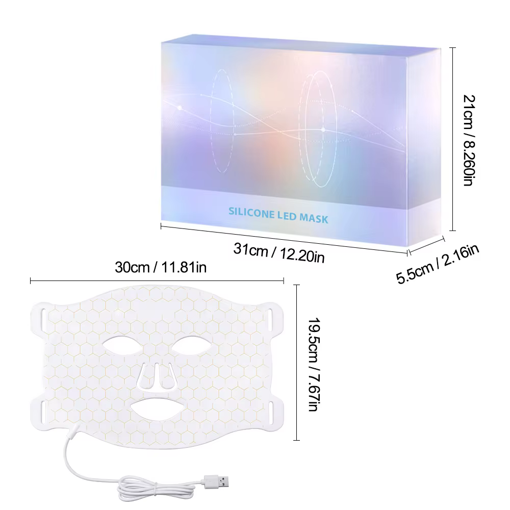Masque facial LED 7 couleurs