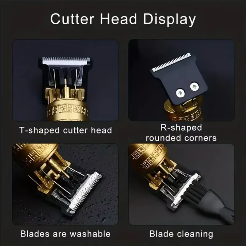 Tondeuse à cheveux électrique professionnelle pour hommes