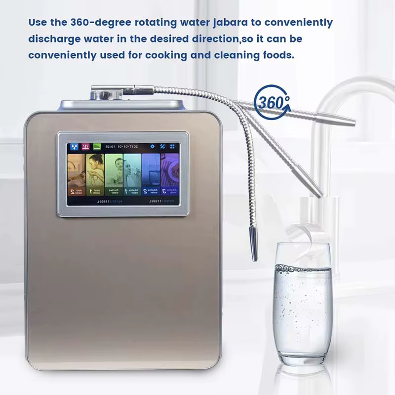 Vente en gros PH 2.5-11.2 revêtement platine 11 plaques ioniseur d'eau alcaline appareils de traitement de l'eau japon distributeur d'eau Kangen