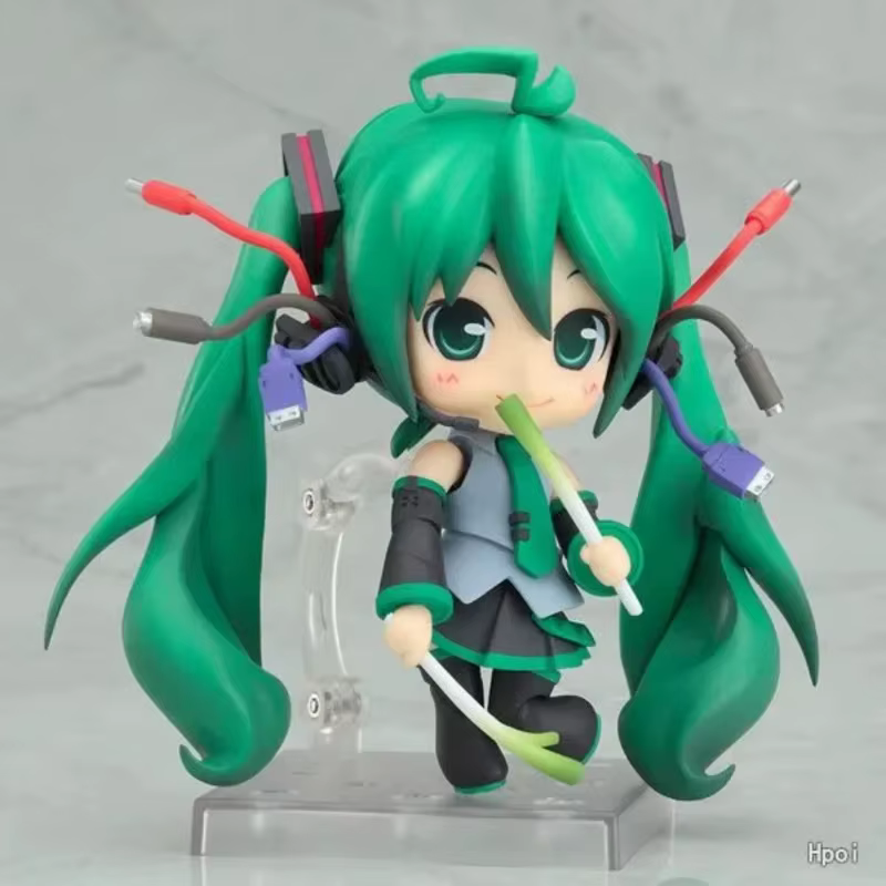 Nendoroid # 129 ABSOLUTE HMO Ver. Figurine d'anime en PVC mobile de 10 cm avec autocollants pour clavier, batterie et yeux