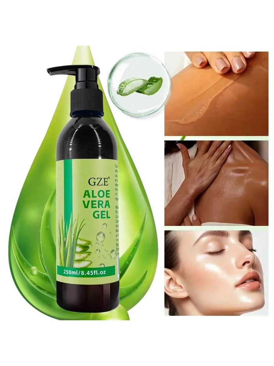 Le gel d'aloe vera GZE améliore la vitalité de la peau