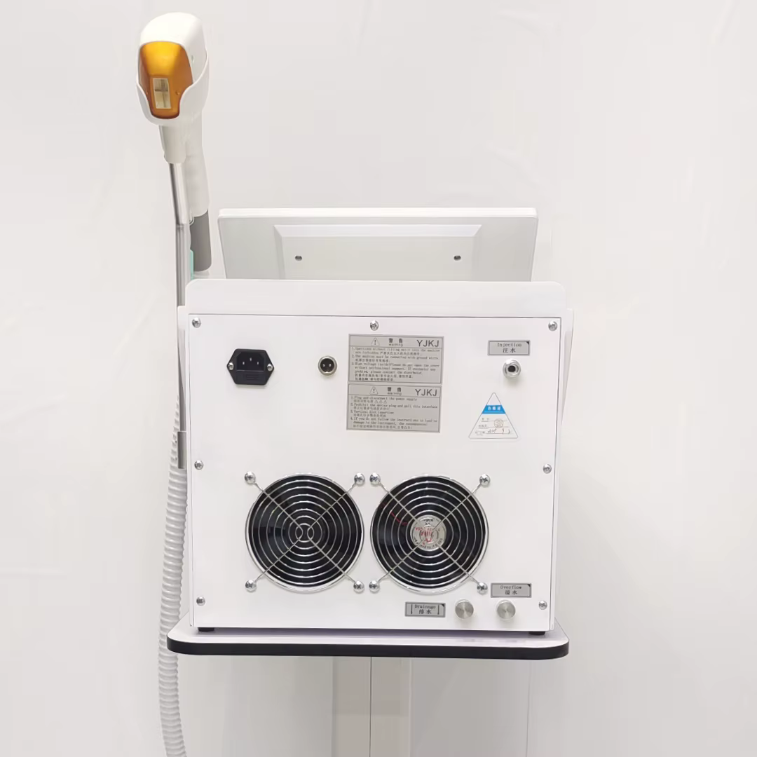 Épilation professionnelle portative de laser de diode Soprano 4 vagues 755 940 1064 808nm certificat CE dispositif d'alésandrite Permanent
