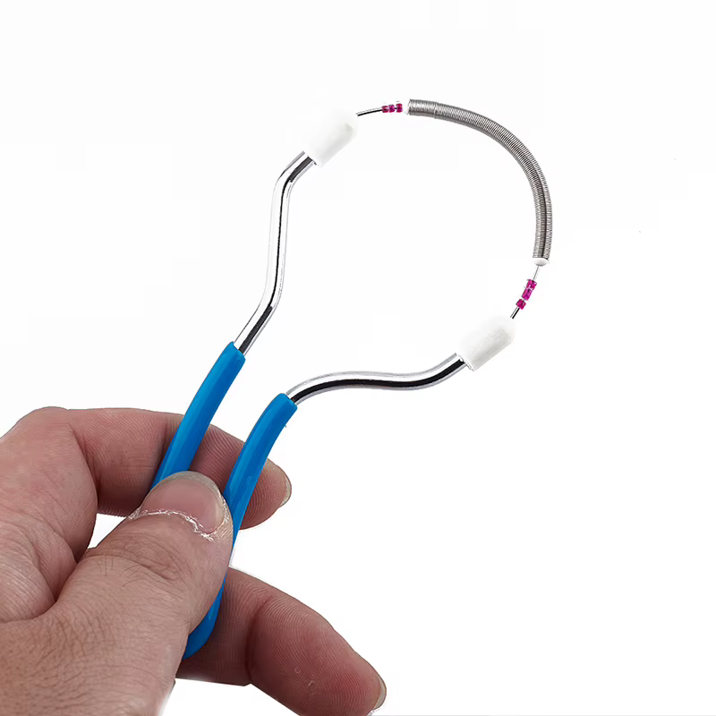 Épilateur facial à ressort manuel sûr