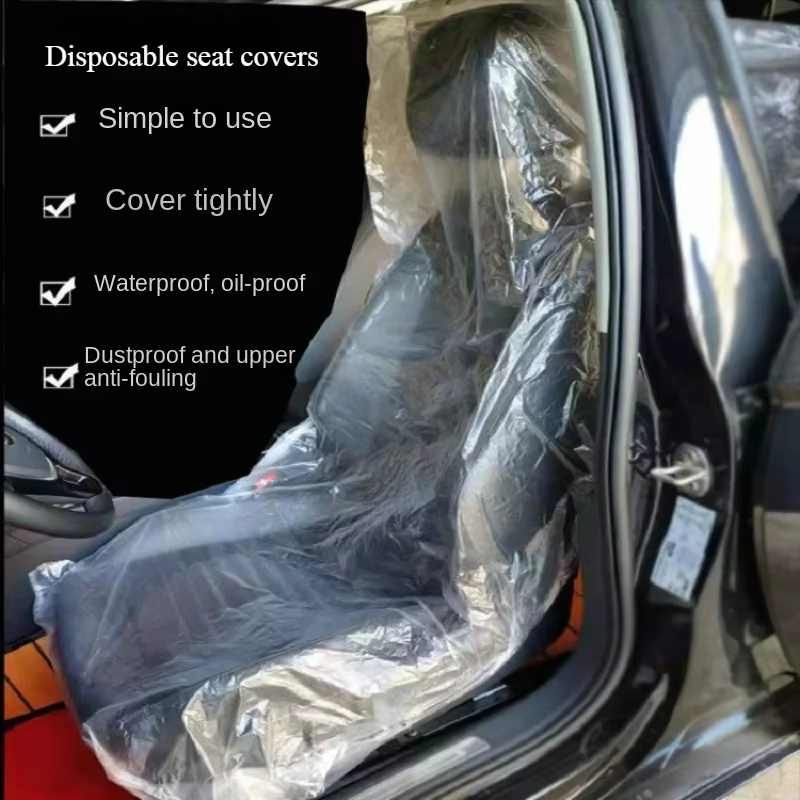 Housses de siège de voiture en forme de poulet, housse de protection pour réparation de beauté, livres de soins imperméables, protecteur universel, 50 pièces