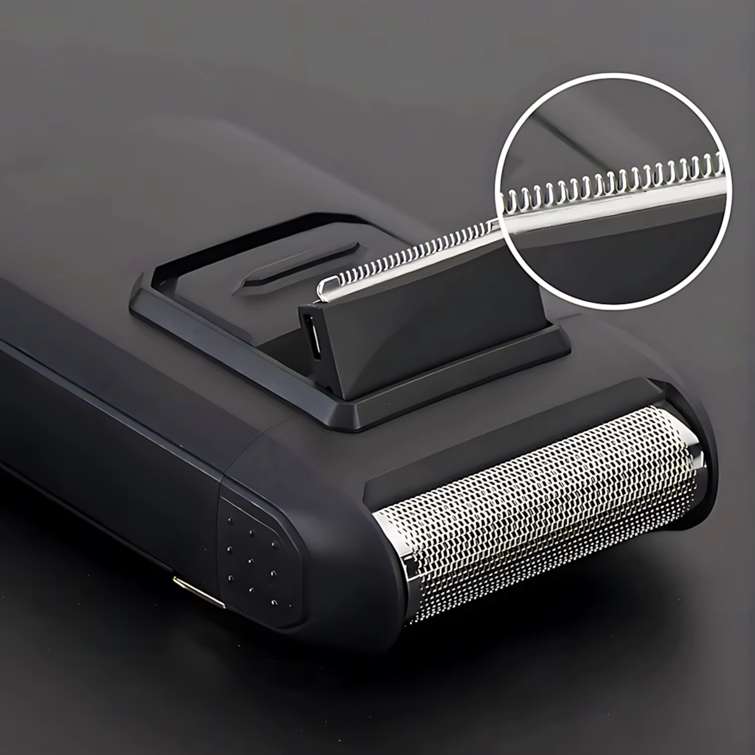 Rasoir à barbe tondeuse à favoris électrique pour homme avec coupe-ongles batterie au Lithium Rechargeable