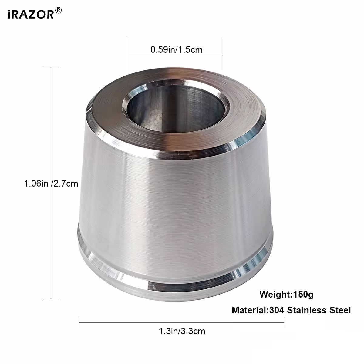 Base de rasoir de sécurité IRAZOR