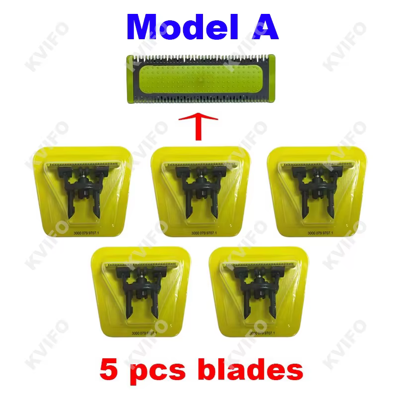 KVIFO 1-5 pièces pour lame de rechange Philips Oneblade pour QP2520 QP2530 QP2527 QP2533 QP2630 QP6520