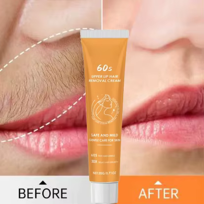 Crème dépilatoire rapide en 60 secondes