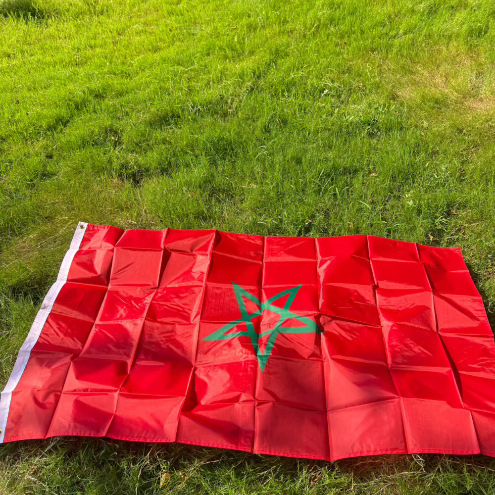 Marocain Feel-Bannière du Royaume du Maroc, 90x150cm, MAR MA