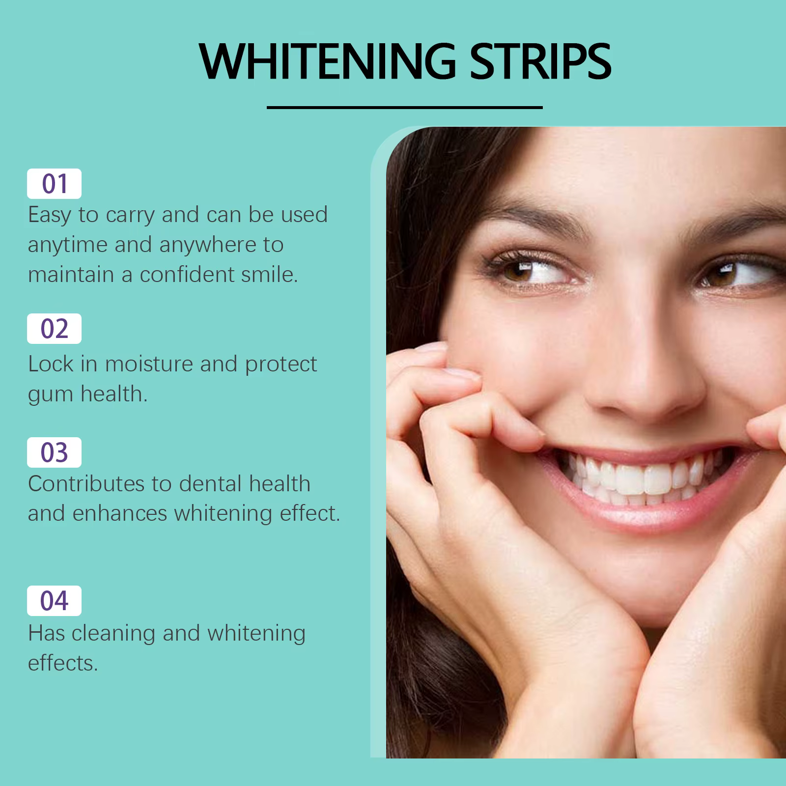 Bandes de blanchiment des dents