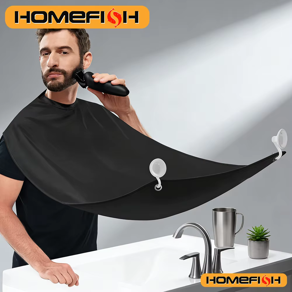 Bavette de rasage pour homme - Cape de protection