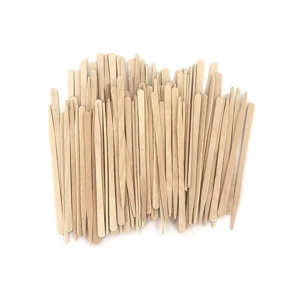 Bâtons d'épilation du corps en bois pour femme