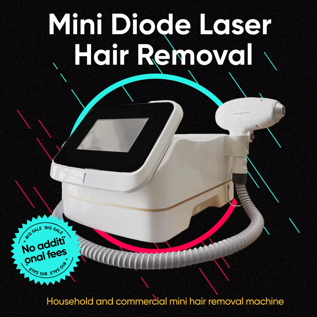 Épilateur laser diode professionnel 3 ondes pour le corps et le visage