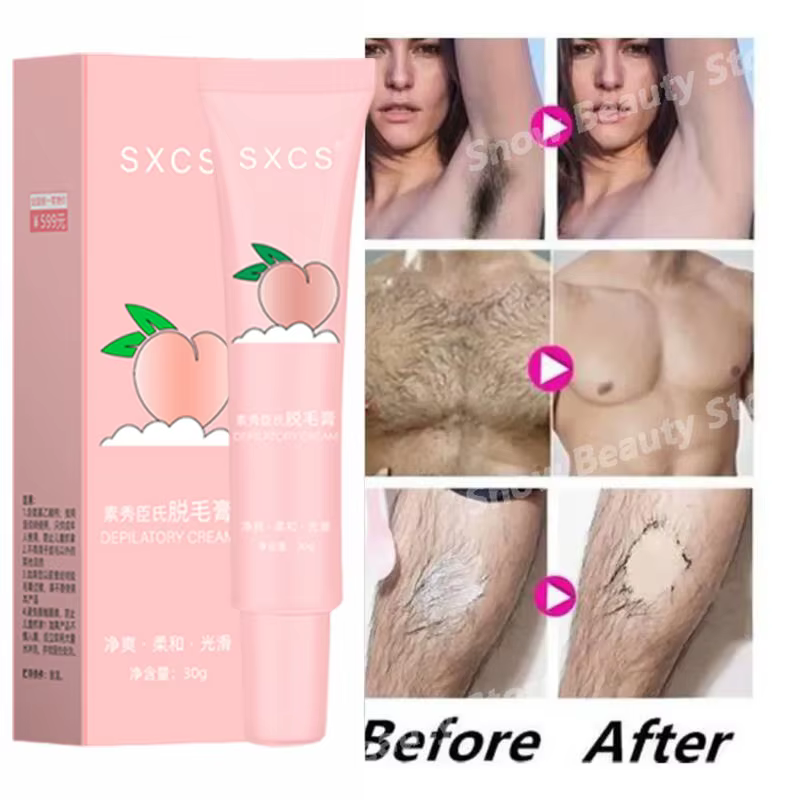 Crème dépilatoire rapide en 3 minutes