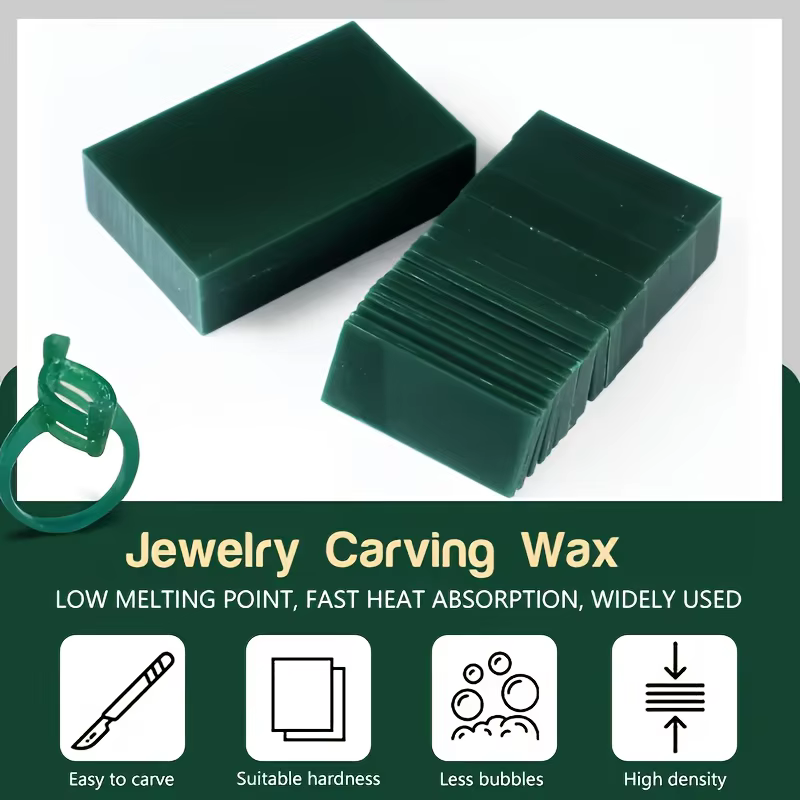 Plaques de cire à modeler professionnelles pour bijoux, pour bagues et bracelets, multi-épaisseurs, durables, réutilisables, outil de gravure et de moulage