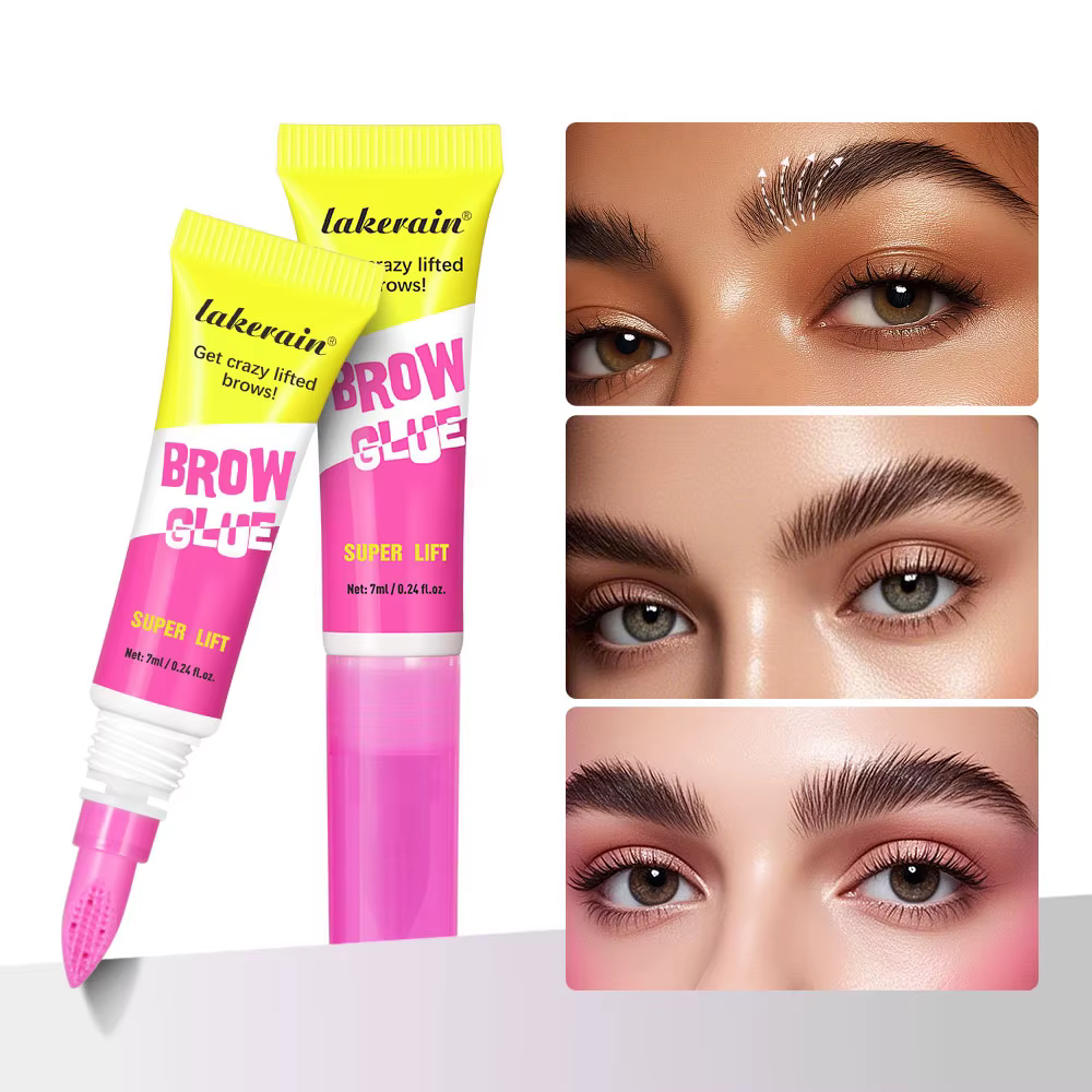 Gel de stratification des sourcils avec peigne