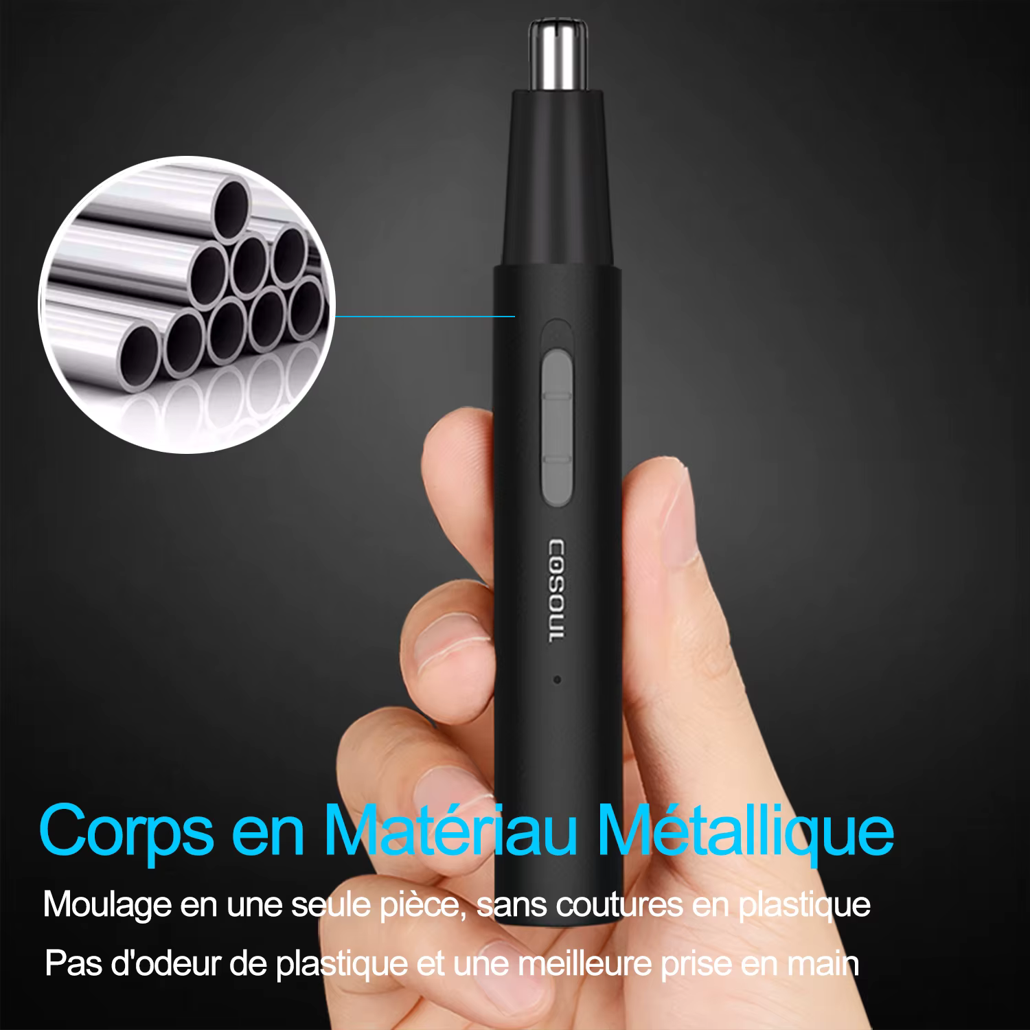 Cosoul nez tondeuse électrique Rechargeable