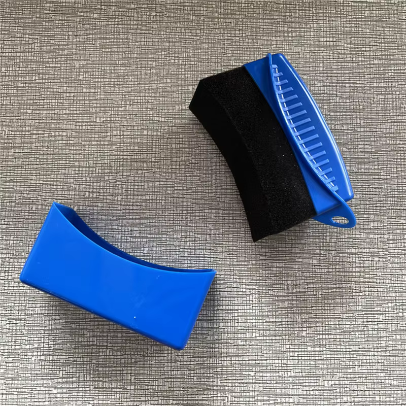 Éponge de polissage pour roues de voiture, brosse en plastique ABS, nettoyage du Contour des pneus, tampons applicateurs, accessoires de détail