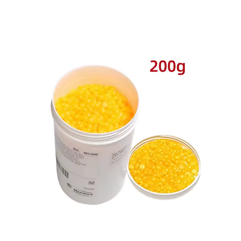 GEO-Dental Dip Dipping Avertissement, Mars Warm Immersion, Utilisation dans toutes les dents, Couronne et pont, Jaune, Orange, Vert, 200g par bouteille