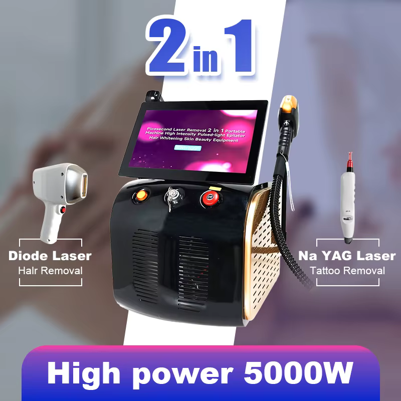 Machine d'épilation au laser diode