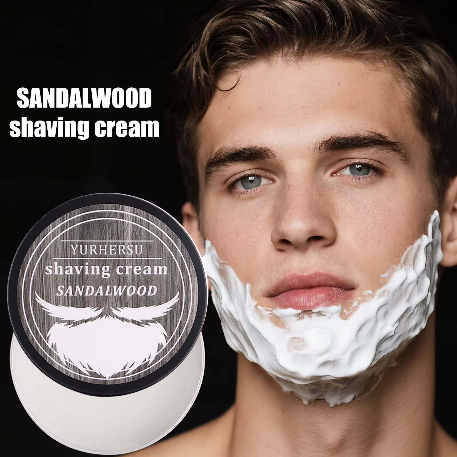 Savon à raser au bois de santal 80g