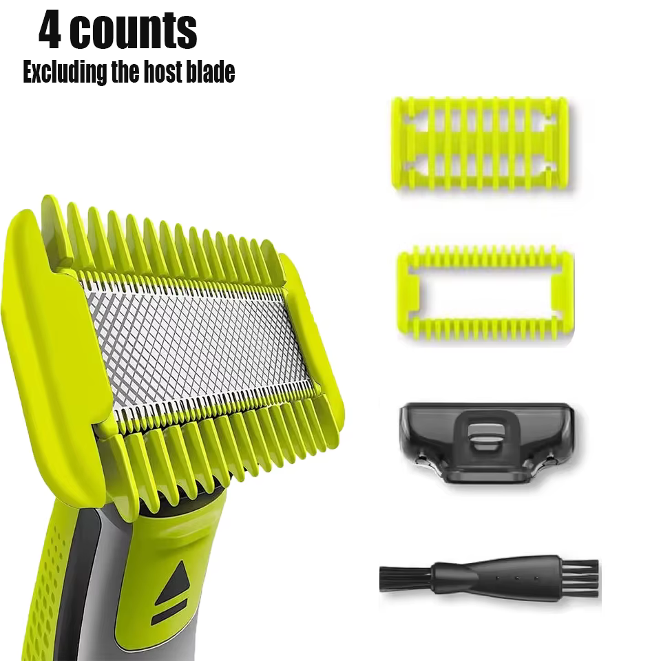 2-4 pièces Guide peigne gardes pour Philips une lame et oneblade QP2520 QP2530 QP2620 QP2630 QP6510 QP6520 tondeuse à barbe électrique