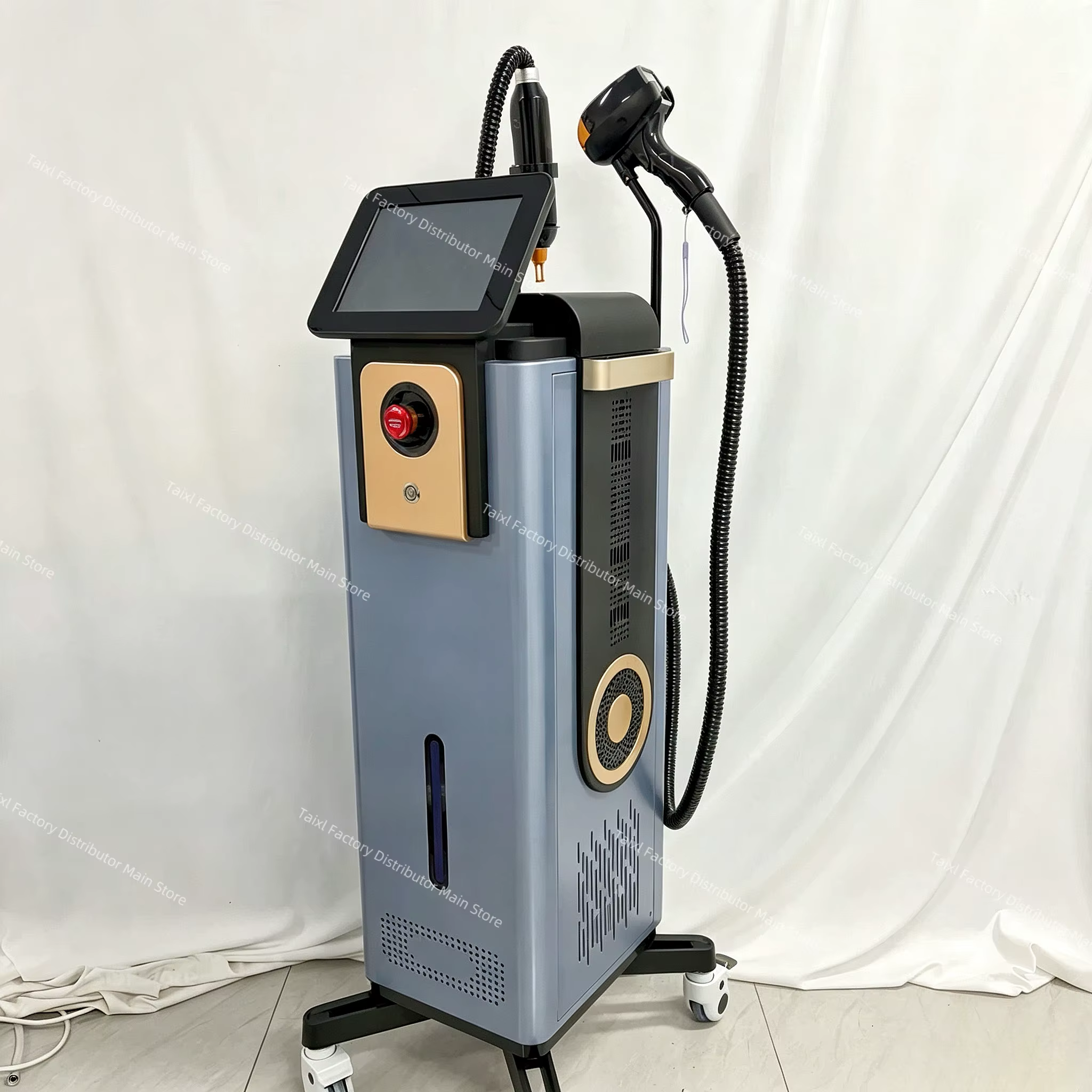 4000W Diode Laser 4 longueurs d'onde 755 808 940 1064nm Machine d'épilation permanente indolore pour le corps