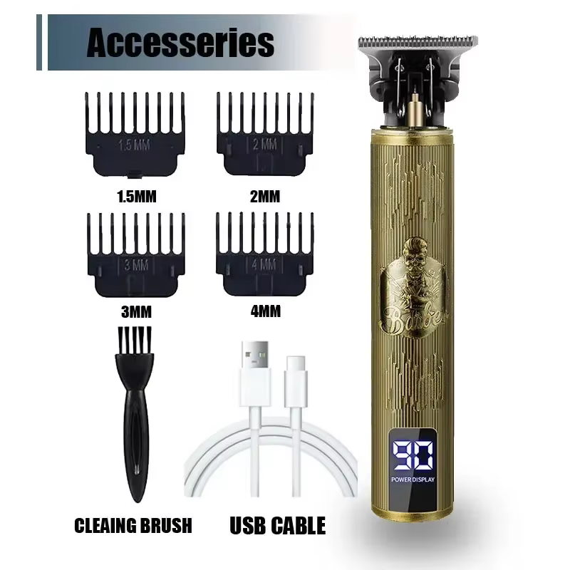 Tondeuse à cheveux électrique T9 pour hommes