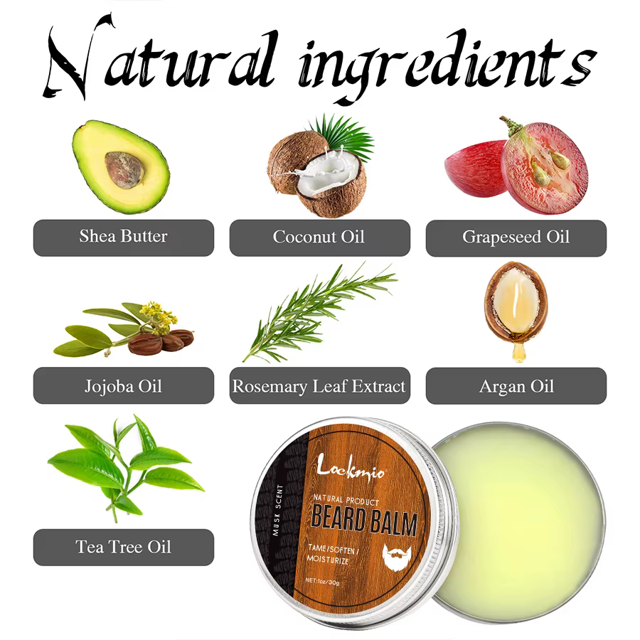 Crème hydratante nourrissante pour barbe
